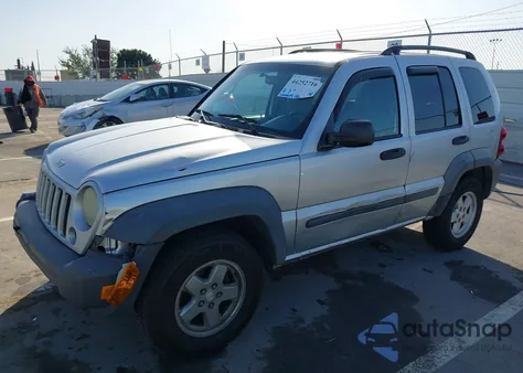 2007 Jeep Liberty Sport from USA, damaged, VIN 1J4GK48K37W617853